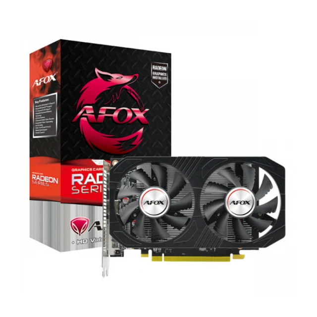 SVGA AFOX Radeon RX550 4GB, AFRX550-4096D5H4-V2