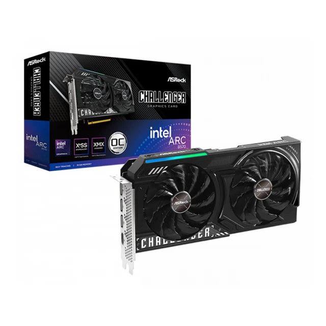 SVGA Asrock Intel Arc B570 Challenger 10GB OC, B570 CL 10GO