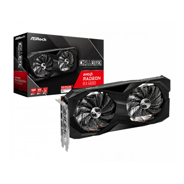 SVGA Asrock Radeon RX6600 Challenger D 8GB GDDR6, RX6600 CLD 8G