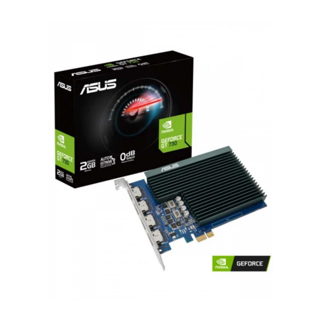 Grafička karta ASUS GT730-4H-SL-2GD5  NVD/2GB/GDDR5/64bit/crna