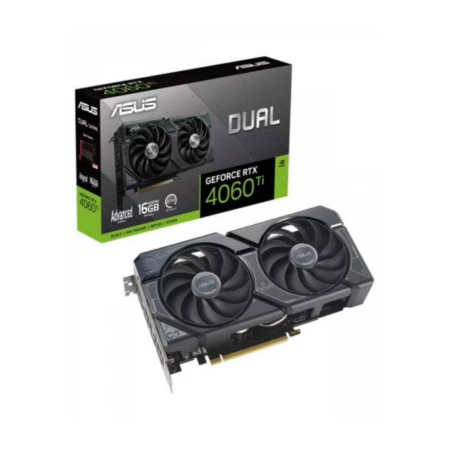 SVGA ASUS nVidia GeForce RTX 4060 Ti 16GB 128bit DUAL-RTX4060TI-A16G