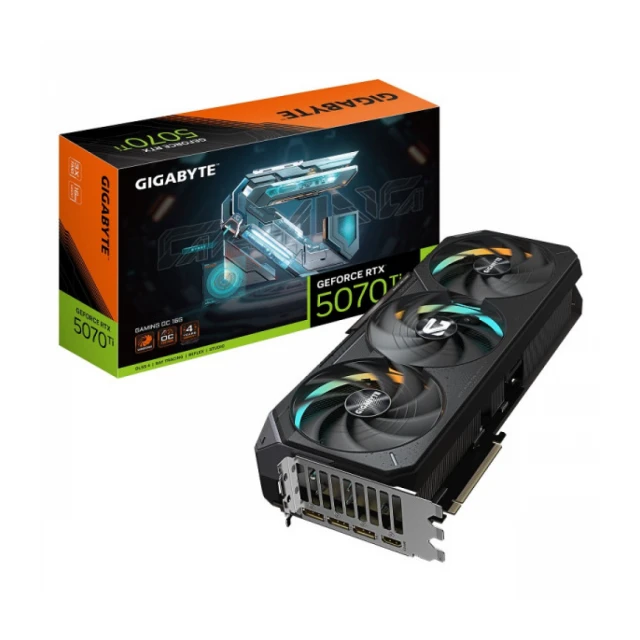 SVGA Gigabyte GeForce RTX 5070-TI GAMING OC 16GB GDDR7 256bit,GV-N507TGAMOC-16GD