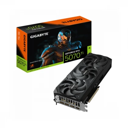SVGA Gigabyte GeForce RTX 5070 Ti WINDFORCE GV-N507TWF3-16GD