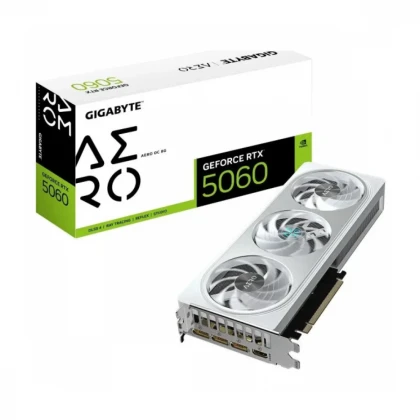 SVGA Gigabyte RTX 5060 8GB AERO OC 8GB GDDR7, GV-N5060AERO OC-8GD