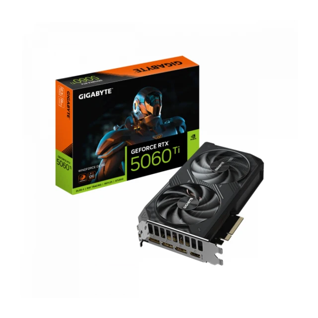 SVGA Gigabyte RTX 5060 Ti Windforce 8GB GV-N506TWF2OC-8GD