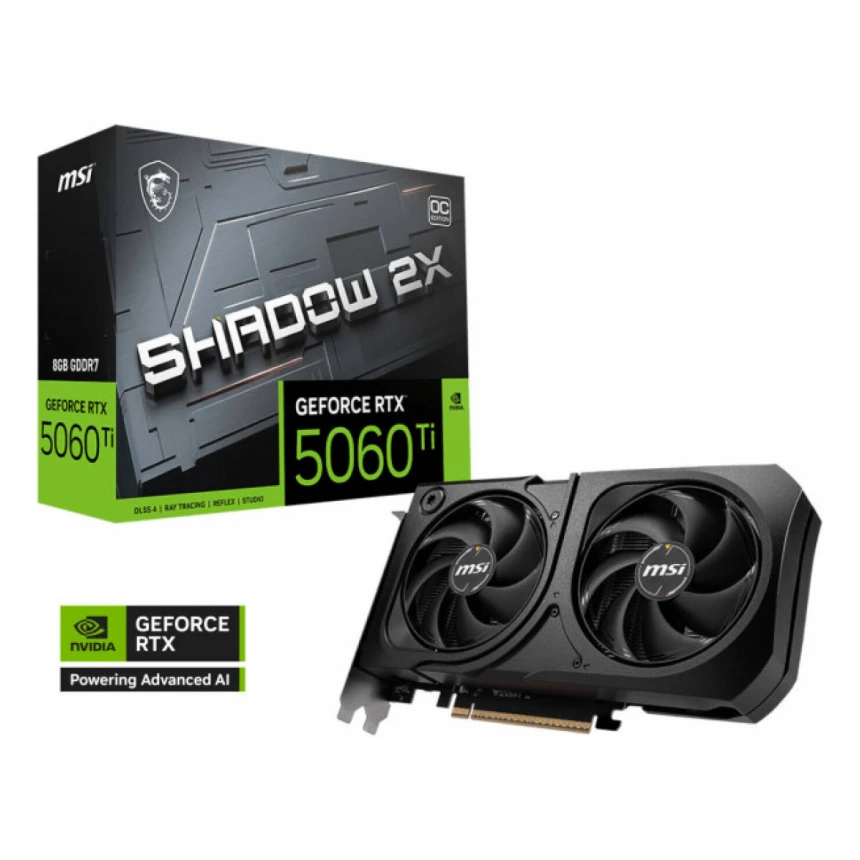 SVGA MSI RTX5060 Shadow 2X OC 8GB GDDR7