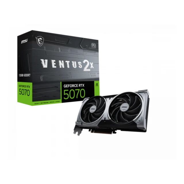 SVGA MSI RTX5070 Ventus 2X OC 12GB GDDR7, V532-003R