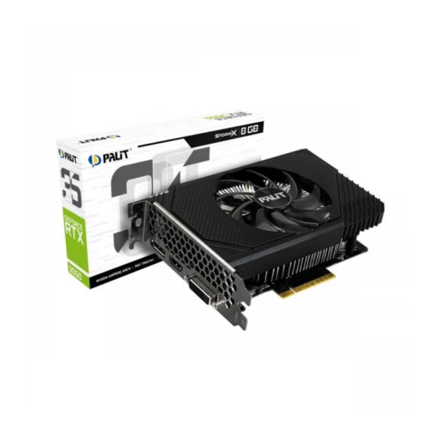 SVGA Palit Geforce RTX3050 StormX 8GB DDR6 NE63050018P1-1070F