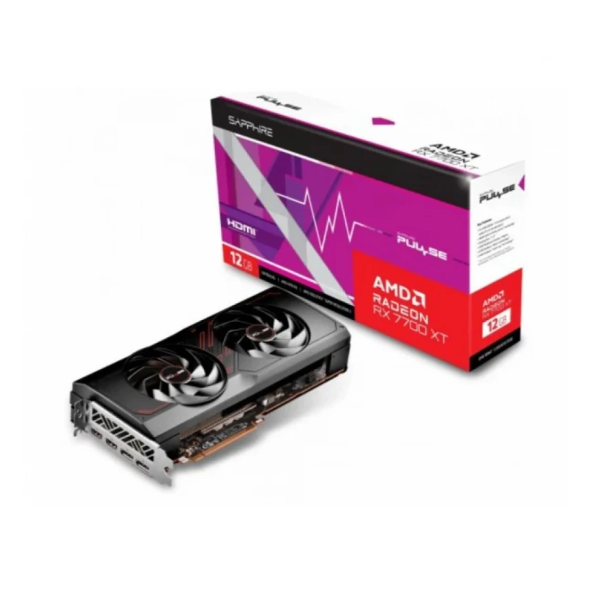SVGA Sapphire Radeon RX 7700XT Pulse 12GB GDDR6 192bit 11335-04-20G/BULK