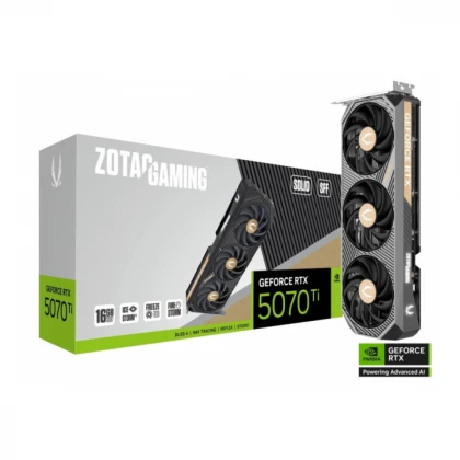 SVGA Zotac GeForce RTX 5070 Ti SOLID SFF 16GB GDDR7 256bit, ZT-B50710D3-10P