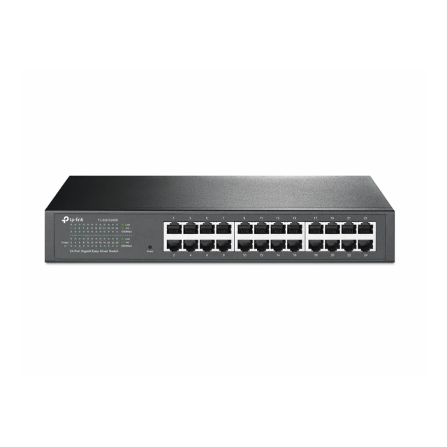 Switch TP-LINK TL-SG1024DE Gigabit/24x RJ45/10/100/1000Mbps/eSmart/Rackmount metalno kuciste