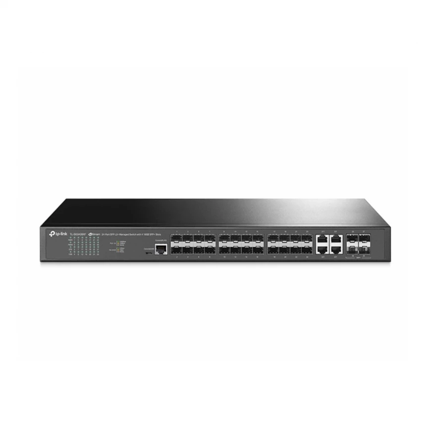 Switch TP-LINK TL-SG3428XF Omada 24-Port SFP L2+ Managed Switch with 4 10GE SFP+ Slots