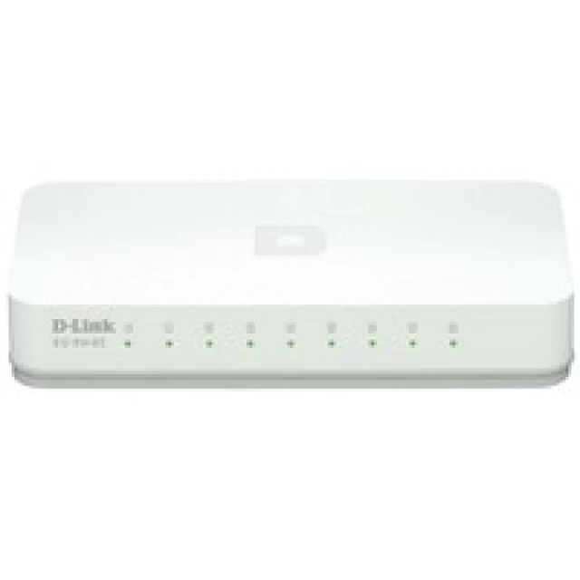 D-Link 8-port neupravljiv switch, GO-SW-8E/E