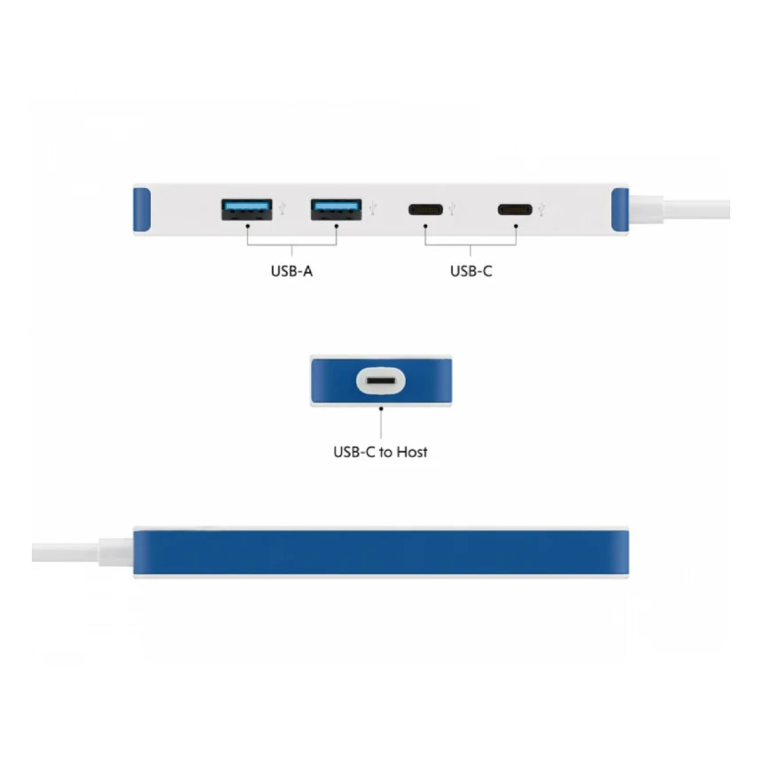 TARGUS HyperDrive Flex 4 Port USB-C Combo Hub beli (HD5200BUGL)