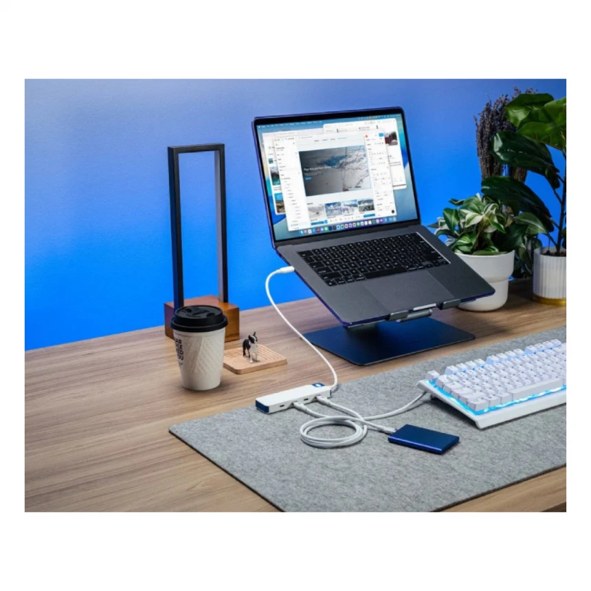 TARGUS HyperDrive Flex 4 Port USB-C Hub plavi (HD5201BUGL)