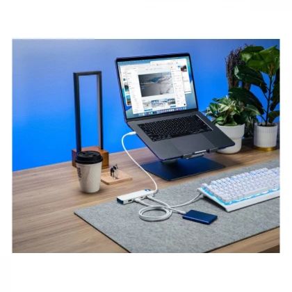 TARGUS HyperDrive Flex 4 Port USB-C Combo Hub beli (HD5200BUGL) 