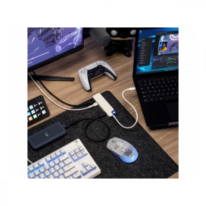 TARGUS HyperDrive Flex 5 Port USB-C Hub beli (HD4101BUGL) 