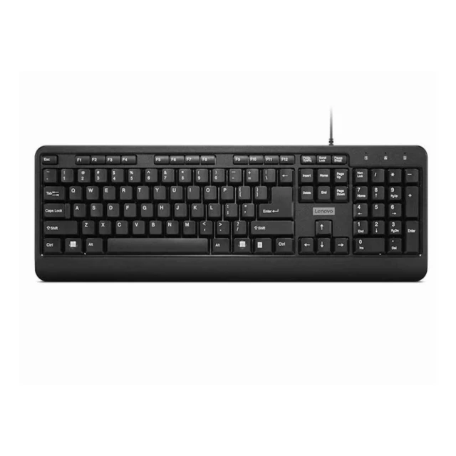 Tastatura LENOVO 160 žična/GY41L68463/US/crna