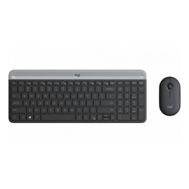 Tastatura + Miš Logitech MK470 US Slim Wireless 920-009204