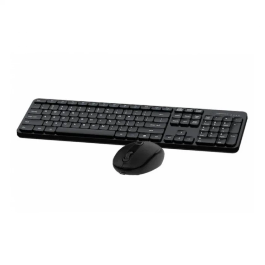 Tastatura + miš Wireless VolkanoX Garnet VKX-20008-BK, US crna