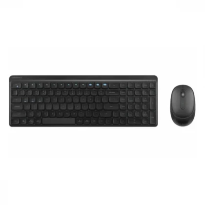 Tastatura + miš Wireless VolkanoX Scorch VKX-209-GT, US crna