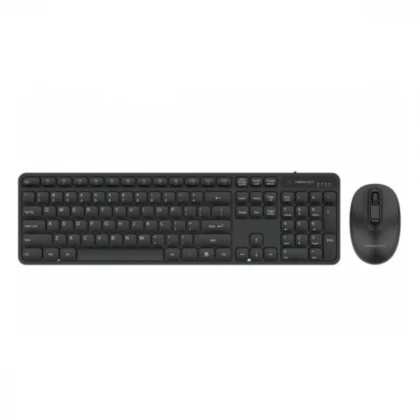 Tastatura + miš Wireless VolkanoX Garnet VKX-20008-BK, US crna