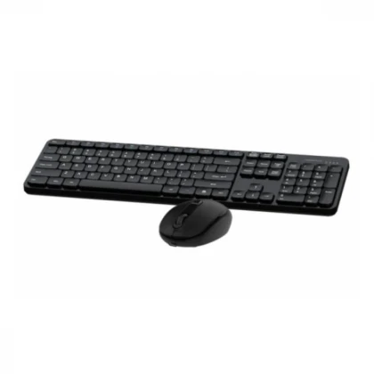 Tastatura + miš Wireless VolkanoX Garnet VKX-20008-BK, US crna