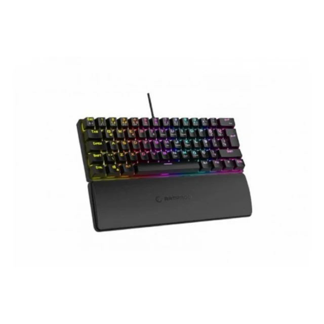 TASTATURA PLOWER K60 BK PLAVI PREKIDAC RAMPAGE, 37257