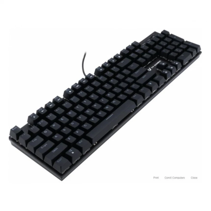 Tastatura USB Volkano VX Floki RGB VX-230-BK US crna