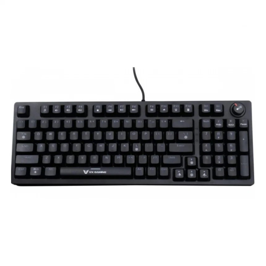 Tastatura USB Volkano VX Warborn RBG VX-231-BK US crna