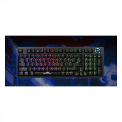 Tastatura USB Volkano VX Warborn RBG VX-231-BK US crna