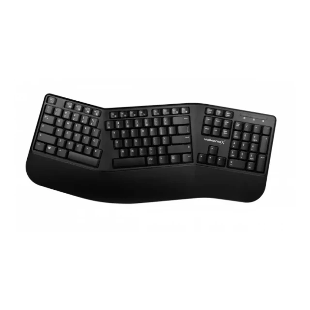 Tastatura Wireless VolkanoX Ergo US VK-20300-BK[V2] crna