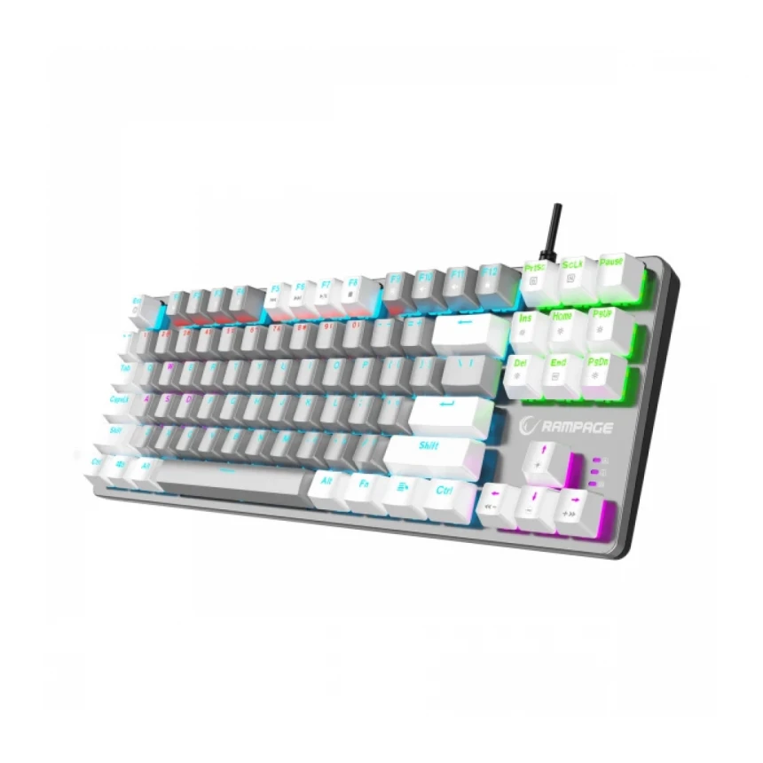 Tastatura žična gaming Rampage Snug K14 TKL mehanička plavi switc 41853