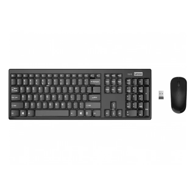 Tastatura+miš LENOVO 100 bežicni set/crna