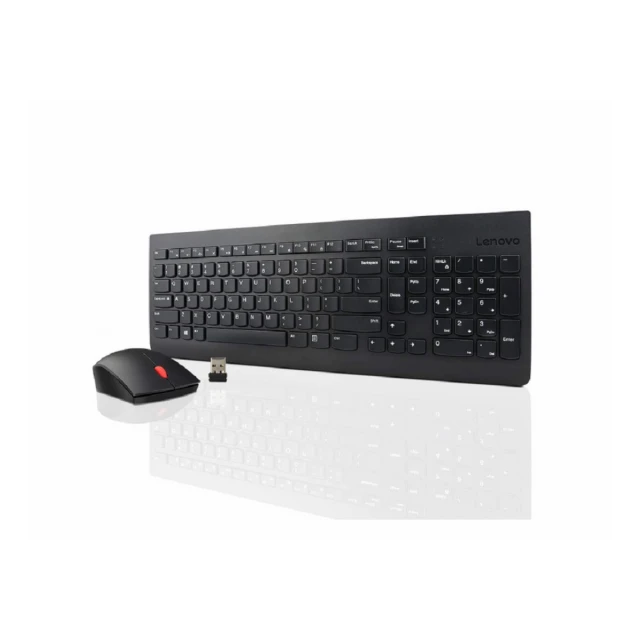 Tastatura+miš LENOVO 510 bežični set /US/crna