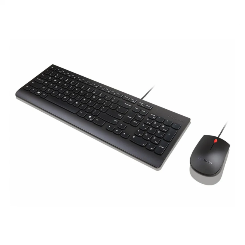 Tastatura+miš LENOVO Essential žicni set/SRB/Cirilica/crna