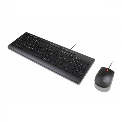 Tastatura+miš LENOVO Essential žicni set/SRB/Cirilica/crna