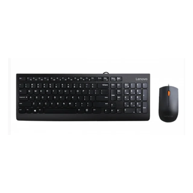 Tastatura+miš USB Lenovo 300 GX30M39606 US crna