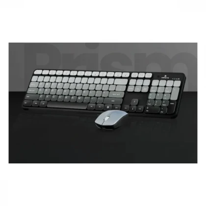 Tastatura+miš Wireless Volkano Prism VK-20248-GR siva