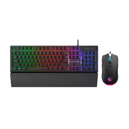 Tastatura+miš žični set Rampage KM-RX7 FORTUNA V2 crni 42577