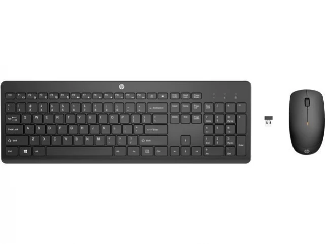 HP ACC Keyboard & Mouse 235 WL, 1Y4D0AA#BED