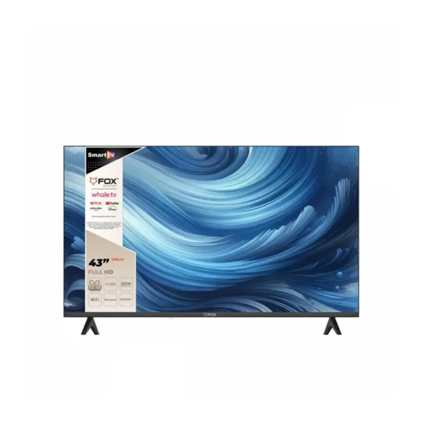 Televizor Fox 43WHA470E Smart, LED, Full HD, 43"(109cm), 	DVB-T/T2/C/S/S2
