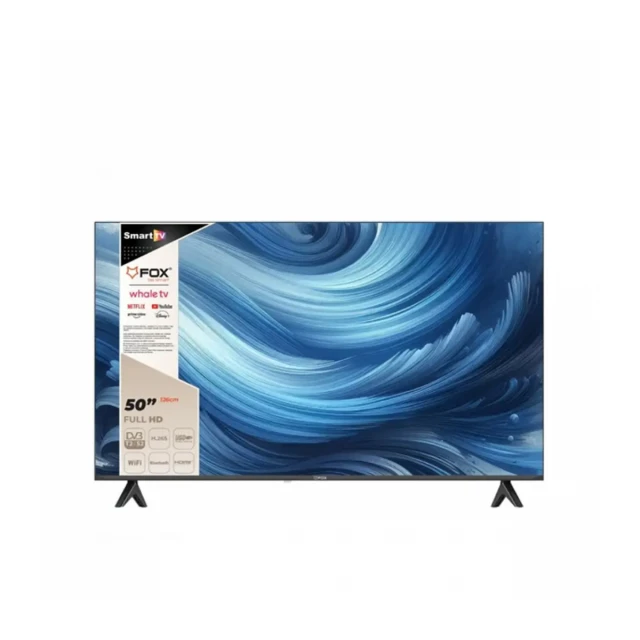 Televizor Fox 50WHA470E Smart, LED, Full HD, 50"(127cm), 	DVB-T/T2/C/S/S2