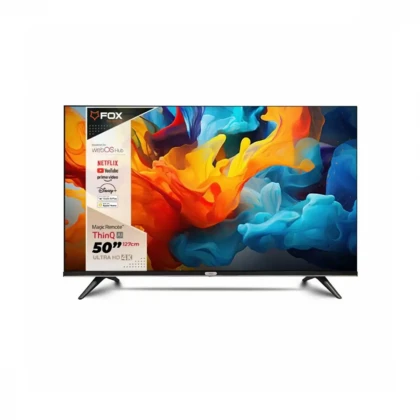 Televizor Fox 50WOS626D Smart, DLED, 4k UHD, 50"(127 cm), ATV/DTV-C/T/T2/S/S2