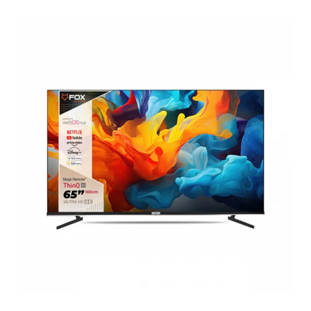 Televizor Fox 65WOS626D Smart, LED, 4K UHD, 65"(165cm), ATV/DTV-C,T,T2,S,S2
