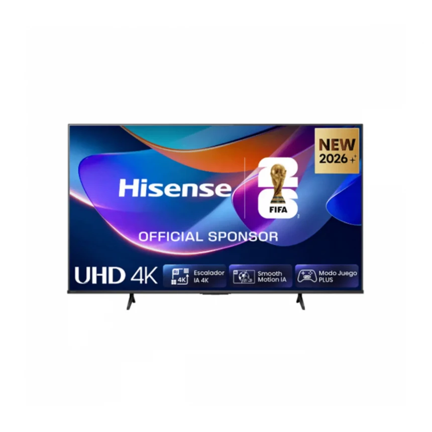Televizor Hisense H43A6S Smart, LED, 4K Ultra HD, 43"(109 cm), DVB-T/T2/C/S/S2