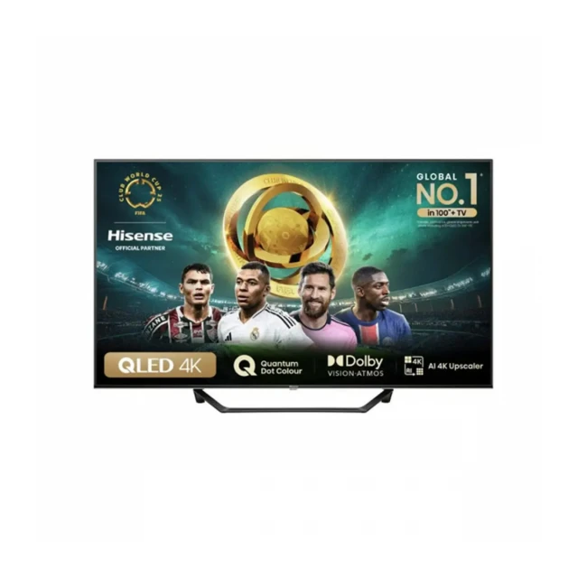 Televizor Hisense H55A7NQ Smart, QLED, 4K UHD, 55" (139.7 cm), DVB-T/T2/C/S/S2 