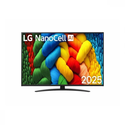 Televizor LG 50NANO81A3A/NanoCell/50"/4K Ultra HD/smart/webOS 25/crna