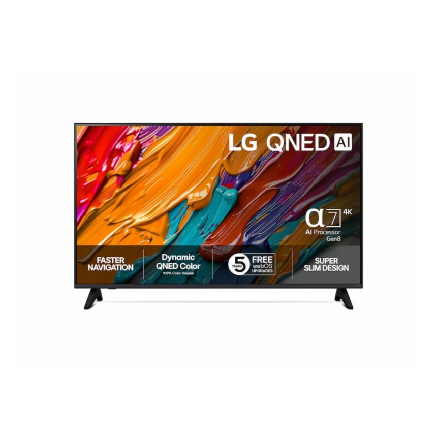 Televizor LG 55QNED72B3B/QNED-Mini LED/55"/4K Ultra HD/smart/webOS 26/crna
