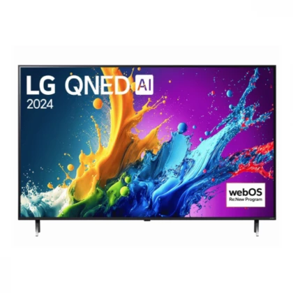 Televizor LG 55QNED80T3A/QNED/55"/4K HDR/smart/ThinQ AI i WebOS/crna